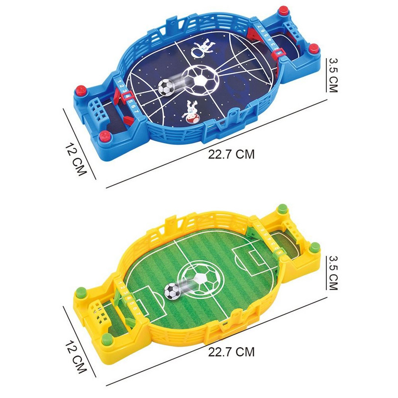 Mini futbola galda galda virsma Futbola galda spēles ģimenes spēļu komplekts Drošas, izturīgas galda futbola rotaļlietas bērniem brīvdienu rotaļlietas