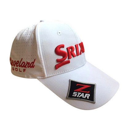 Golfa cepure ar izšūtu plāksteri, sietveida aizmugurē Trucker Snapback cepures Lieliskas dāvanas golfa spēlētāja cepurei