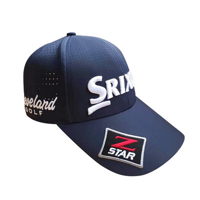 Golfa cepure ar izšūtu plāksteri, sietveida aizmugurē Trucker Snapback cepures Lieliskas dāvanas golfa spēlētāja cepurei