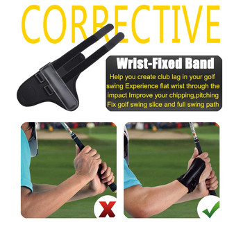 Golf Wrist Ttainer Golf Swing Training Aid Hold Wrist Brace Band Trainer Corrector Band Practice Tool Golf Swing Wrist Braces