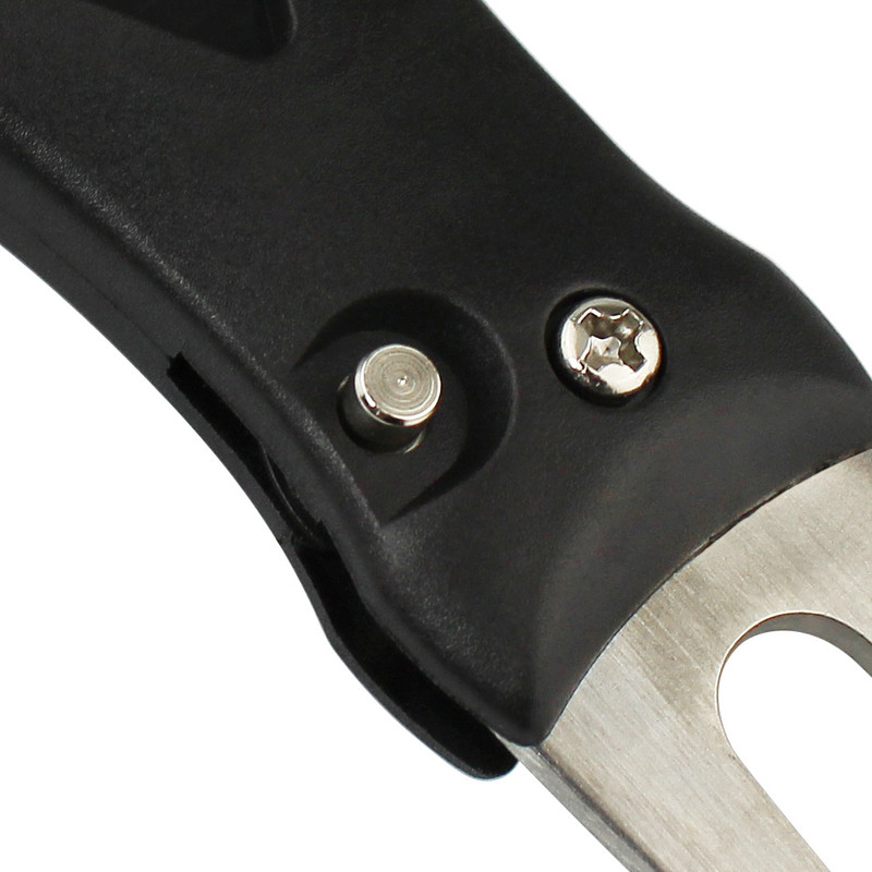 1 vnt. plieninis golfo dvilypis remonto jungiklio įrankis Pitch Groove Cleaner Golf Pitchfork golfo priedai Putting Green Fork Dropship