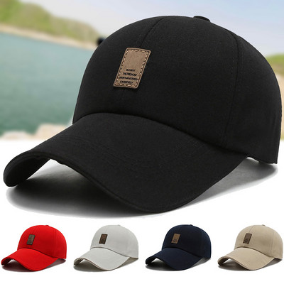 Men Baseball Cap Cotton Canvas Cap Sun Hat for Running Workouts and Outdoor Activities Sports Golf Caps 2023 New Outdoor Hip Hop