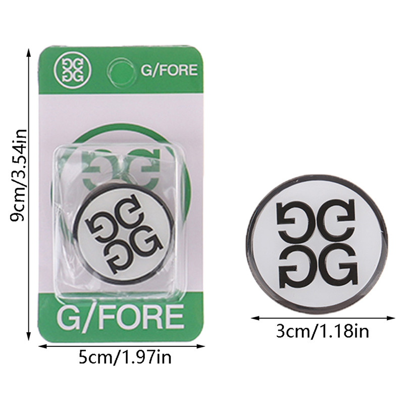 Golfo kamuoliukų žymekliai, skrybėlių segtukai, nuimamas metalinis dangtelio segtukas, lengvai tvirtinamas prie golfo kepuraitės golfo žaidėjo dovanos golfo priedai