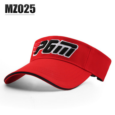 PGM Golf No Top Caps Meeste ja naiste puhtast puuvillast materjalist hingavast päikesekaitsekreem välisspordi vabaaja päikesevarju peata mütsid