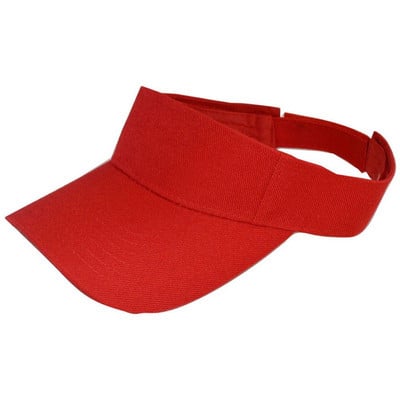 Spring Summer Sports Sun Hats Women Hat Men`s Cap Adjustable Cotton Visor Uv Protection Top Empty Tennis Golf Running Sunscreen