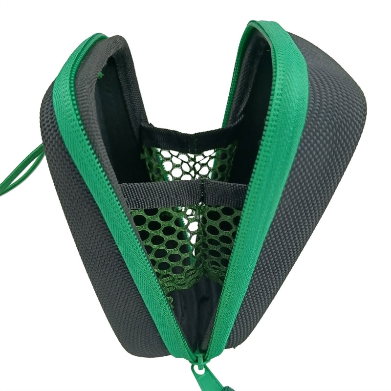 Golfo nuotolio ieškiklis dėklui su karabino diržo kilpa, kieto korpuso nuotolio ieškiklis, nešiojimo dėžė, atsparus vandeniui, smūgiams atsparus EVA laikymo krepšys