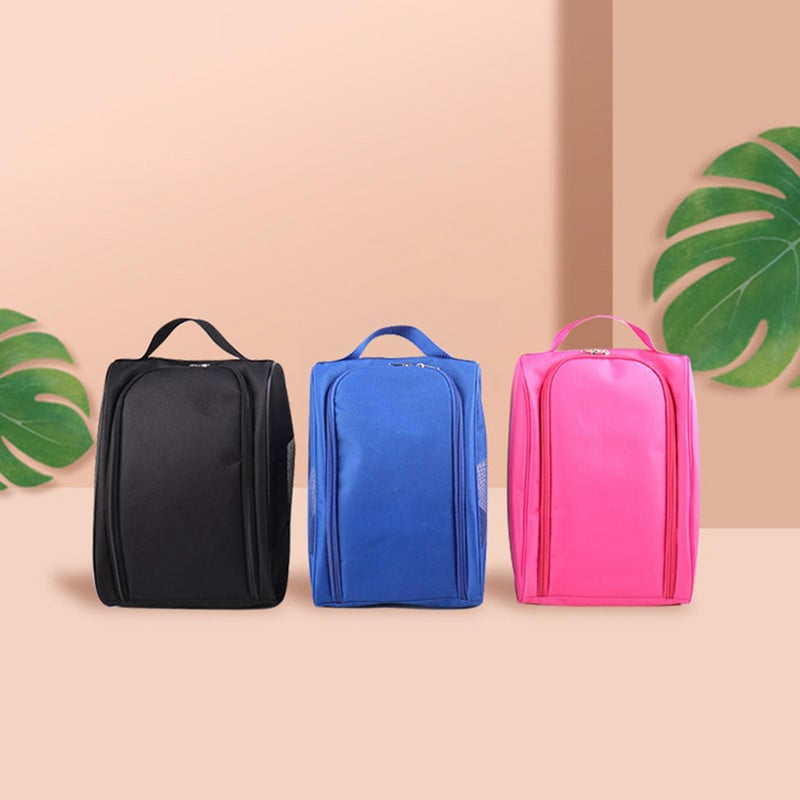 Nešiojamas golfo batų krepšys Oksfordo audinys, lengvas golfo lauko spalvos Organizavimo maišelis, maišelis Batų priedai Sportas