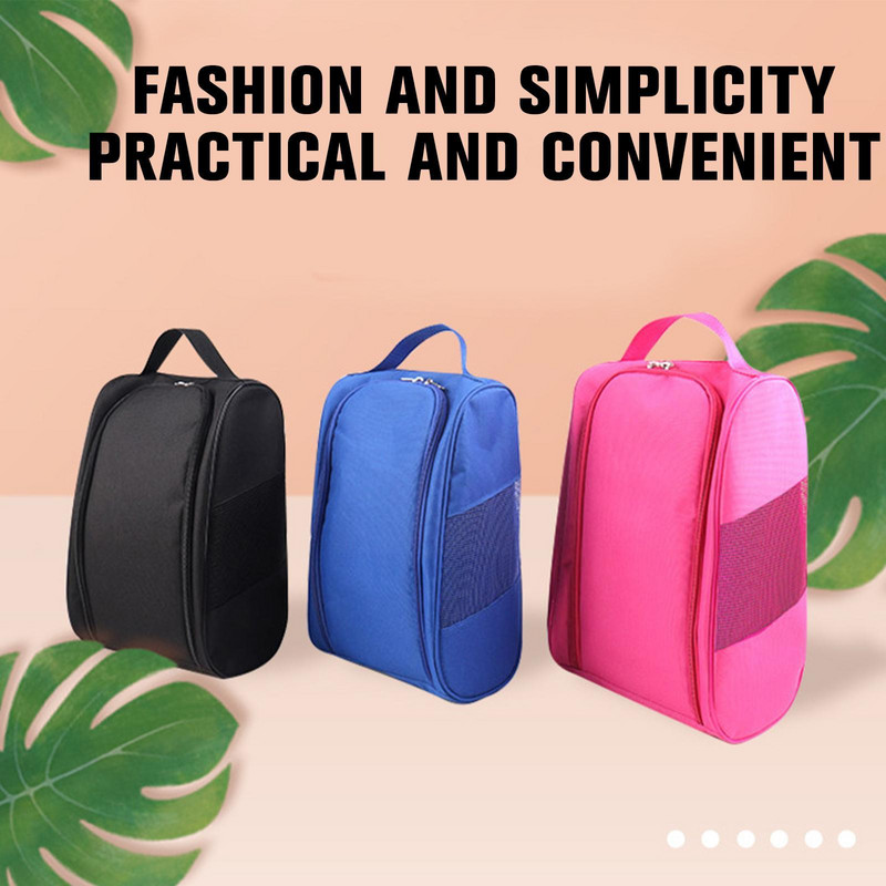 Nešiojamas golfo batų krepšys Oksfordo audinys, lengvas golfo lauko spalvos Organizavimo maišelis, maišelis Batų priedai Sportas