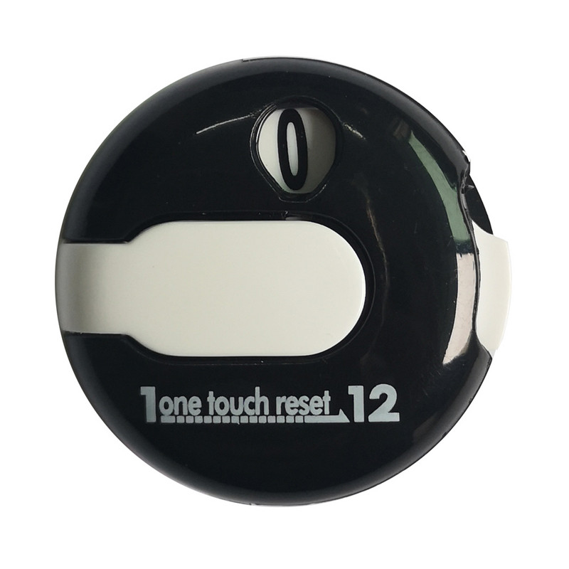 Naujas profesionalus mini golfo smūgių skaitiklis Kompaktiškas įskaitiklis Tikslus golfo taškų matavimo prietaisas golfo žaidėjo dovanotam golfo smūgiui