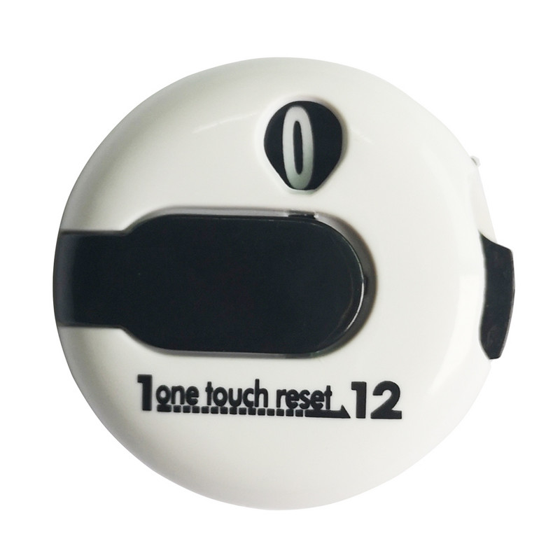 Naujas profesionalus mini golfo smūgių skaitiklis Kompaktiškas įskaitiklis Tikslus golfo taškų matavimo prietaisas golfo žaidėjo dovanotam golfo smūgiui