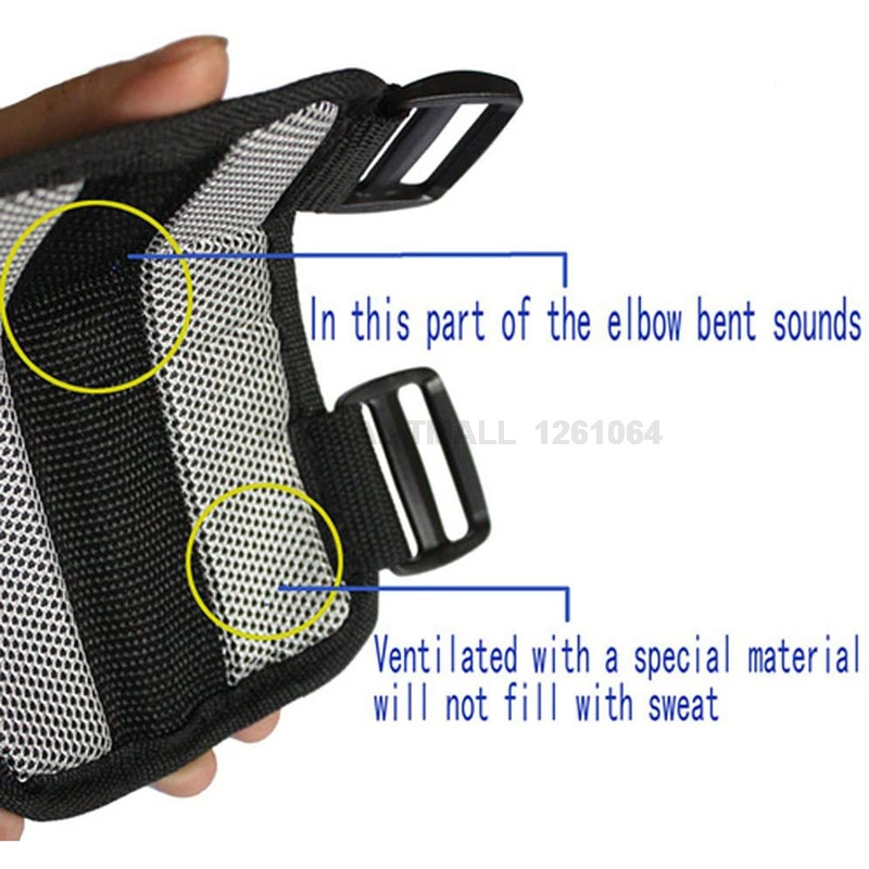 Golfo sūpynės treniruoklis, alkūnės atramos korektorius, skirtas naujam tiesiam nailono juodam 1 vnt.