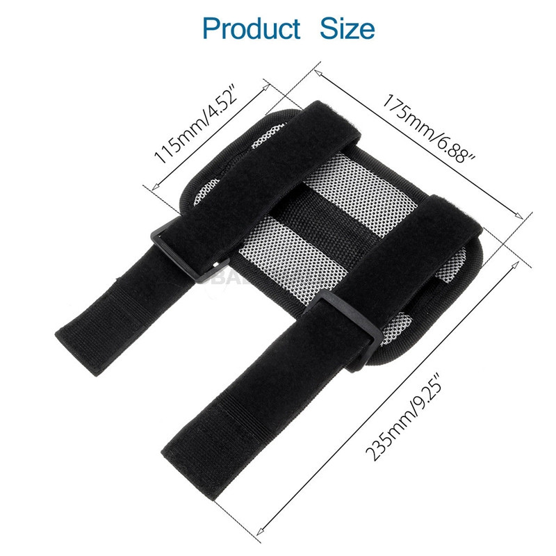 Golfo sūpynės treniruoklis, alkūnės atramos korektorius, skirtas naujam tiesiam nailono juodam 1 vnt.