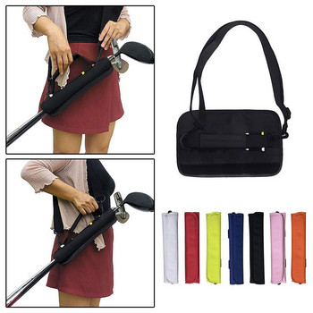 Принадлежности за голф Чанта тип ръкохватка Практична чанта Преносима чанта за щеки Чанта за щеки Чанта за щеки Преносима чанта Messenger Зелена дамска U9I6