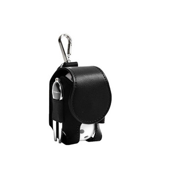 Μίνι τσάντα θήκης αποθήκευσης μπάλας γκολφ δερμάτινη τσέπη Φορητή τσάντα θήκης μέσης γκολφ
