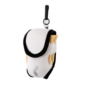 1PC Малка чанта за топка за голф Мини чанта за кръста Тениска с топка Неопренов държач Спортна чанта за топки за голф тренировки на открито Калъф за тениски
