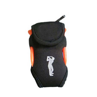 1PC geantă mică de minge de golf Mini pachet de talie Geantă pentru minge de tricou Suport din neopren Geanta de sport pentru mingi de antrenament de golf în aer liber Husă pentru tricouri