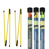 2 tk 48-tolline golfi joonduskepi panemise treeningabi golfioskuste parandamiseks Palli asendi punktid Kiigeltasand oranž klaaskiud