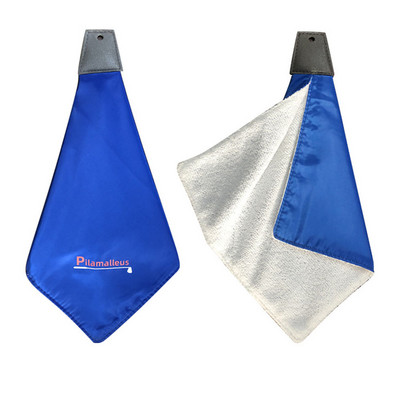 1 buc 3 culori prosop de golf poliester cu cârlig carabinier prosop de curățare cu absorbție ridicată a apei mingi de sport curăță mâinile crose pânză