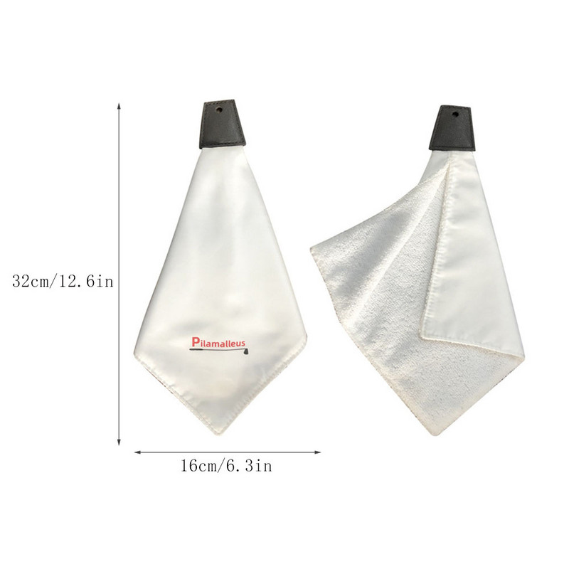 1 buc 3 culori prosop de golf poliester cu cârlig carabinier prosop de curățare cu absorbție ridicată a apei mingi de sport curăță mâinile crose pânză