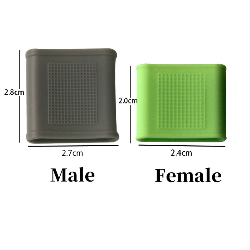 Golf Finger Sleeves Cots Silicone 8 PCS Set Gel Protector za artikulaciju prstiju, Neklizajući i otporan na habanje, Golf Finger Band