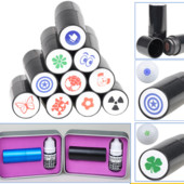1 buc. Marcator de ștampilă pentru minge de golf, diverse modele, uscare rapidă, durabile, accesorii de golf de lungă durată