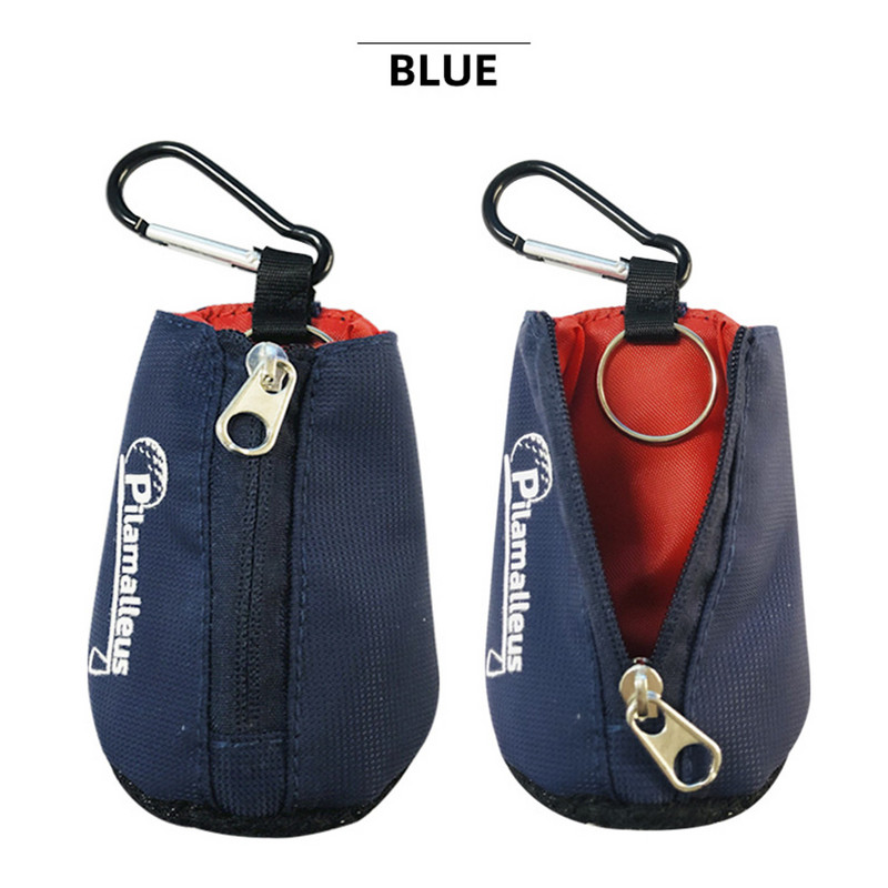 Golf Caddy Bag Φορητή θήκη αποθήκευσης μπάλας μίνι γκολφ Κρεμαστή ζώνη μέσης Golf Μικρή τσέπη για άνδρες Γυναικεία δώρο γκολφ