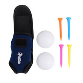 Suport pentru sac de minge de golf mic cu minge și tricouri de golf Set de cuie Pachet husă mică pentru talie Accesorii de golf Ajutoare pentru antrenament