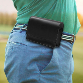Външен голф далекомер кожен калъф чанта за съхранение Модна корейска тенденция далекомер чанта голф удароустойчив