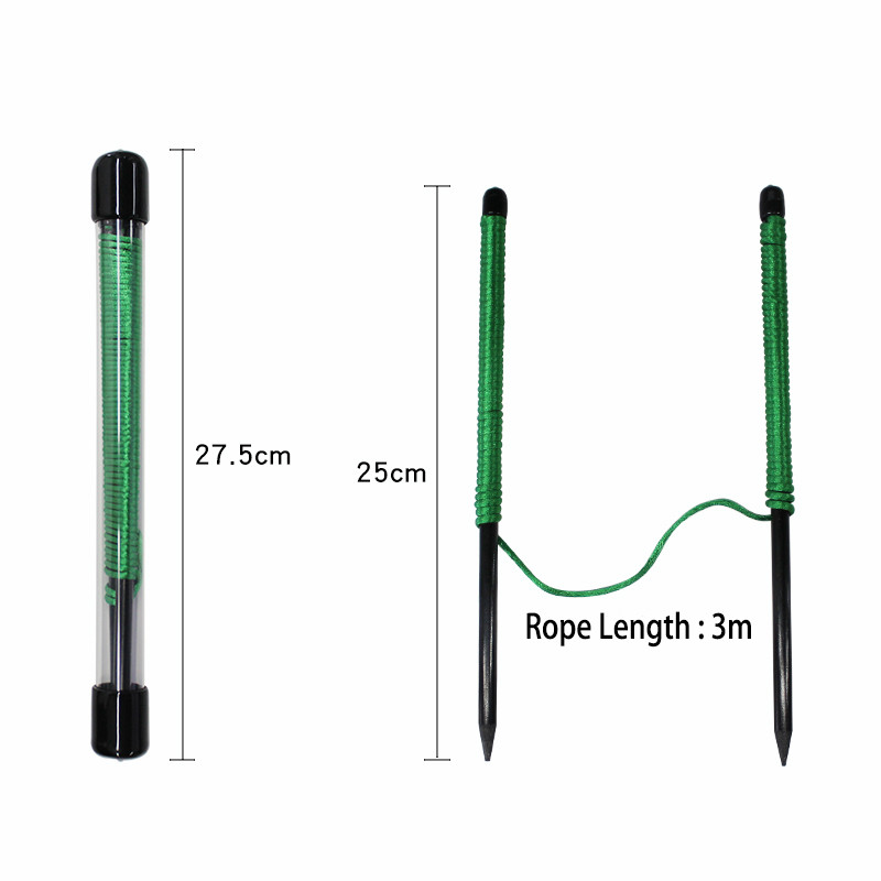 Ajutoare pentru antrenament pentru antrenament pentru direcția de golf Antrenor de putt Bastoane de aliniere pentru golf Drop Ship Leagăn de golf pentru punerea corzilor de direcție