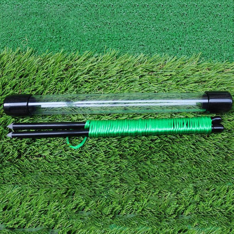 Ajutoare pentru antrenament pentru antrenament pentru direcția de golf Antrenor de putt Bastoane de aliniere pentru golf Drop Ship Leagăn de golf pentru punerea corzilor de direcție