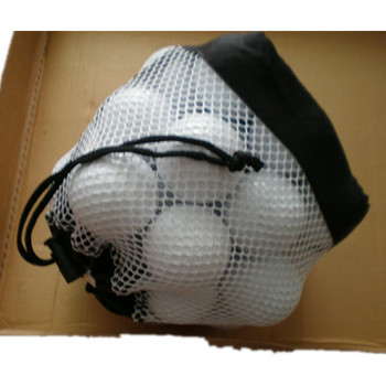 Издръжлива найлонова мрежеста чанта за чанта Поставка за носене на топка за тенис на голф Кутия за съхранение побира 36 топки за голф Може да поставите други неща