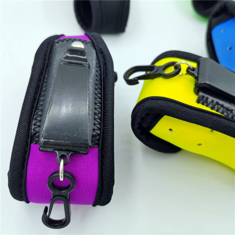 Nailonist väike golfipalli kott pealuu minigolfikotid koos teeauguga väikese taskuga sporditarbed 6 värvi