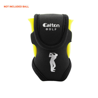 Малка чанта за топка за голф Преносима чанта за голф Черна розова синя мини чанта за кръста Може да побере 2 топки и 4 тениски Неопренови принадлежности за голф