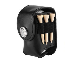 Marhabőr golflabdák és pólók tartó Divot szerszám hordtáska táska tároló tok 2 labdával ajándék