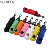 Kaasaskantav väike neopreenist golfipalli kott Golf Tee hoidik, kandekott, koos pöörleva vöörihma klambriga treenimiseks