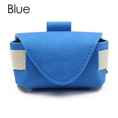 Välisgolfi pallikandekott, reisigolfikohver, kaasaskantav vöökoha hoiukott, PU-nahast golfispordi jaoks, mahutab 2 palli ja 4 golfisärki