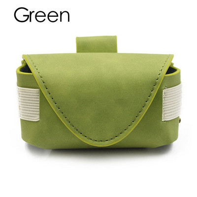 Välisgolfi pallikandekott, reisigolfikohver, kaasaskantav vöökoha hoiukott, PU-nahast golfispordi jaoks, mahutab 2 palli ja 4 golfisärki