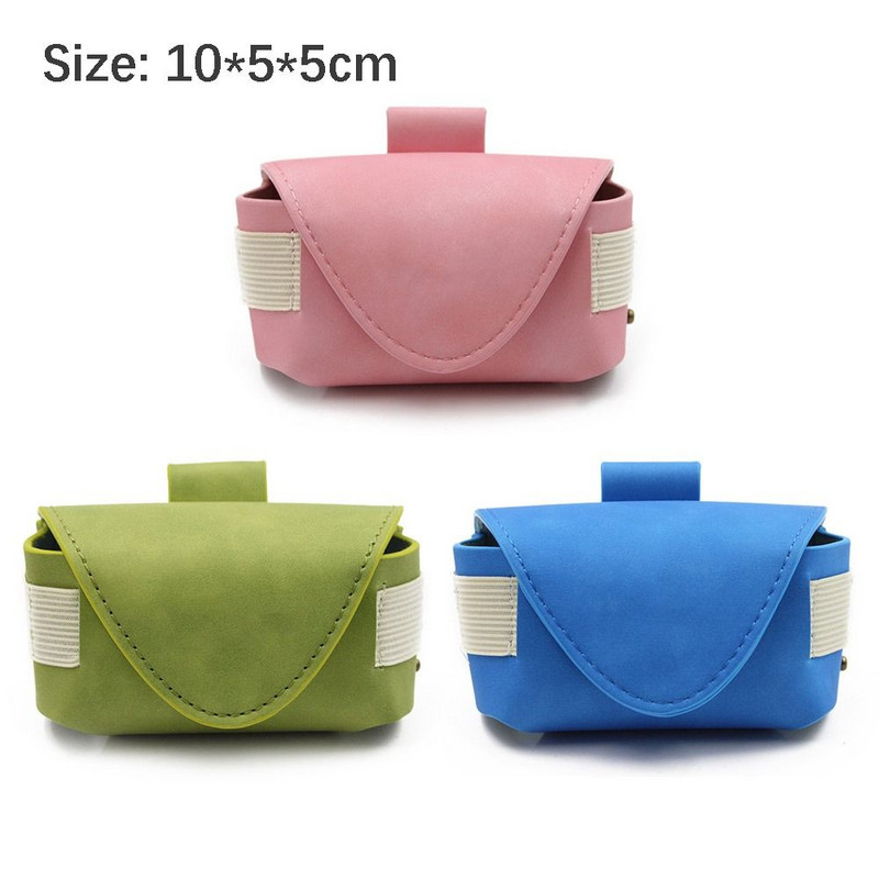 Välisgolfi pallikandekott, reisigolfikohver, kaasaskantav vöökoha hoiukott, PU-nahast golfispordi jaoks, mahutab 2 palli ja 4 golfisärki