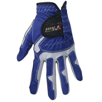 1 τμχ Γάντια γκολφ για άντρες Μπλε Λευκό Γκρι 3 χρώματα Αναπνεύσιμο ύφασμα αντιολισθητικό αθλητικά γάντια Για ανδρικό σύζυγο Δώρο Επαγγελματικό
