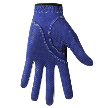 1 бр. Ръкавици за голф за мъже, синьо-бели, сиви, 3 цвята, дишаща материя, противоплъзгащи се спортни ръкавици за съпрузи на мъже, подарък, професионални