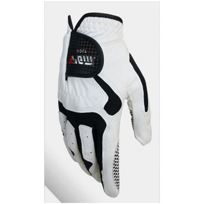 1gab Golfa cimdi Vīriešiem Zils Balts Pelēks 3 krāsas Elpojošs Audums Pretslīdes sporta Cimdi Vīrieša vīram Gift Professional