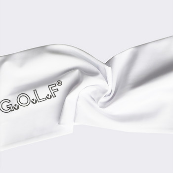 GvOvLvF 1 чифт Ръкави за голф Ръкави за ръце Слънцезащитен крем UV защита Бяло черно 2 цвята ледена коприна за игра с топка за голф Спорт Туризъм