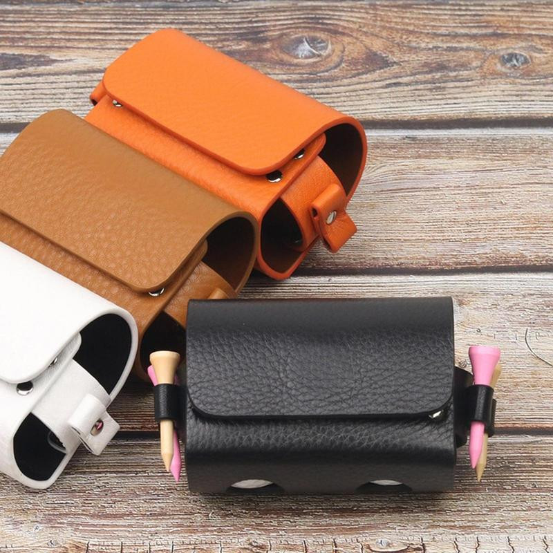 Mala torba za golf lopticu oko struka Torbice za vanjske torbice Putna torbica Torba za golf lopticu Torba za pohranu oko struka PU kožna za golf Sportske držače