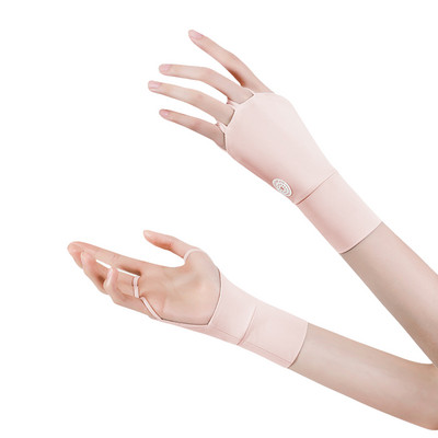 Golf Ice félujjas kesztyűk női légáteresztő félujjas golfkesztyűk nyitott tenyérrel a maximális fogás és rugalmasság érdekében Nap