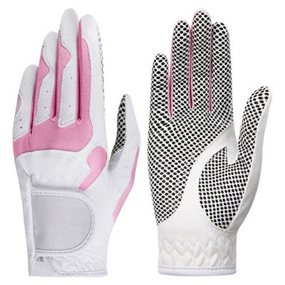 2PCS Anti Slip Golf Gloves Women with Ball Marker Left Right Hand Grip Soft Outdoor Sports Glove for women 2022 Drop Shipping