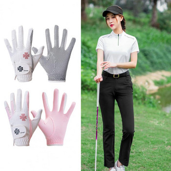 1 чифт компресионни ръкавици за голф Консумативи за голф Ръкавици за голф Абсорбция на потта Без миризма Стабилна компресионна ръкавица за голф