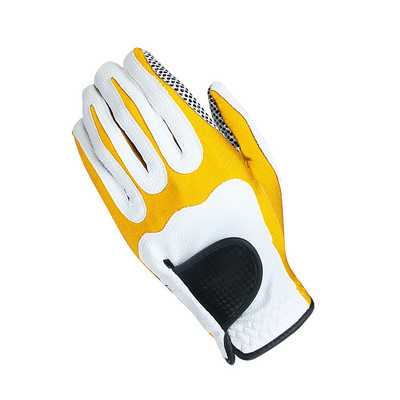 Naujos 1 vnt Vyriškos aukščiausios kokybės golfo pirštinės kairėje dešinėje mikro minkšto pluošto kvėpuojančios golfo pirštinės elastinės sportinės pirštinės