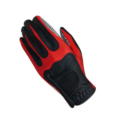 Naujos 1 vnt Vyriškos aukščiausios kokybės golfo pirštinės kairėje dešinėje mikro minkšto pluošto kvėpuojančios golfo pirštinės elastinės sportinės pirštinės