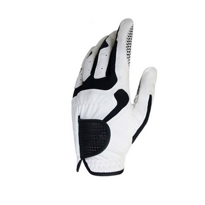 Kreisās rokas golfa cimds, elastīgs golfs, elpojošs, lipīgs golfa spēlētājs, ērts profesionāls aizsargs, āra pelēks