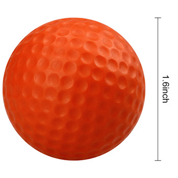 Μπάλες γκολφ από αφρό PU 10 τμχ ελαστικό σφουγγάρι για εξάσκηση σε εσωτερικούς χώρους